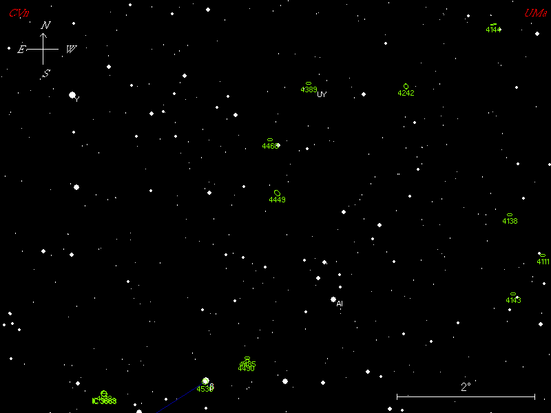 Aufsuchkarte NGC4449 Map