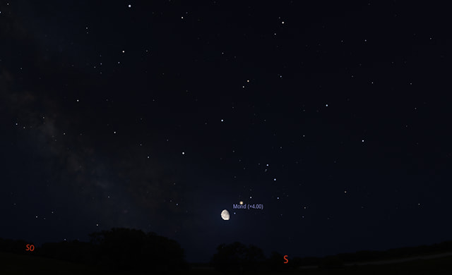 Himmelsanblick am 7. April 2026, 4:00 Uhr, S-Himmel 260407